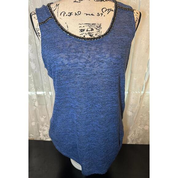 Juicy Couture Tops - Juicy Couture Blue Sleeveless Top - Size Small
